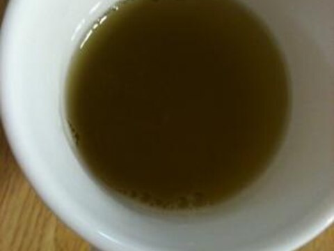 暑い日に★しょうがはちみつ冷緑茶